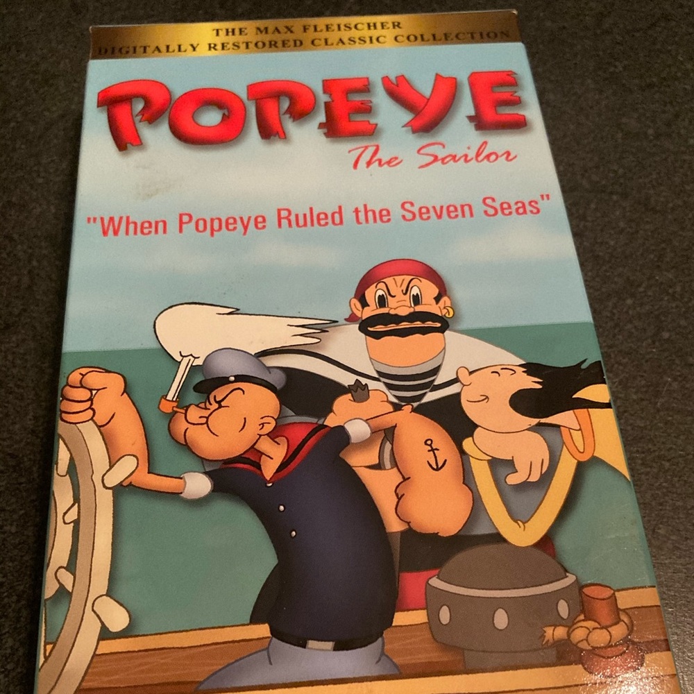 Popeye when he ruled the Seven Seas vhs Goodtimes